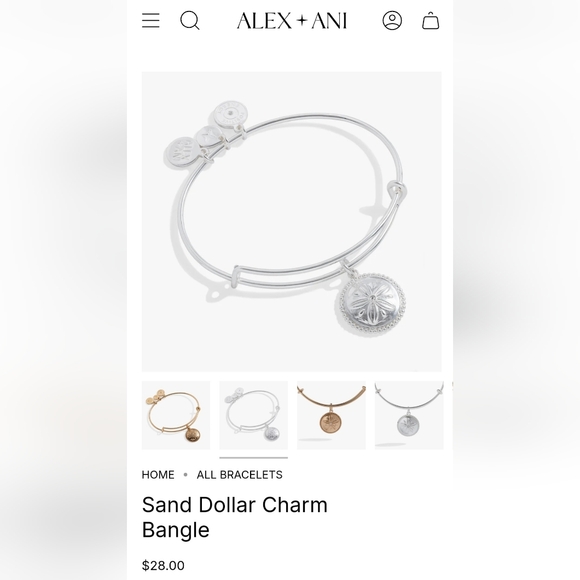 Alex and Ani Bangle - Silver - Picture 3 of 3